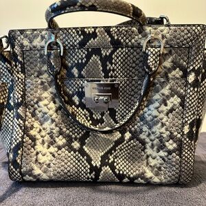 Michael Kors Reptile Print Handbag